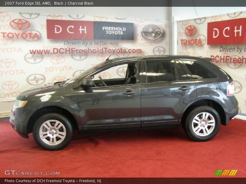 Black / Charcoal Black 2007 Ford Edge SEL AWD