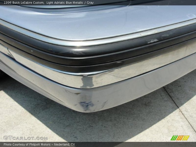 Light Adriatic Blue Metallic / Gray 1996 Buick LeSabre Custom