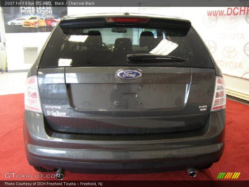 Black / Charcoal Black 2007 Ford Edge SEL AWD