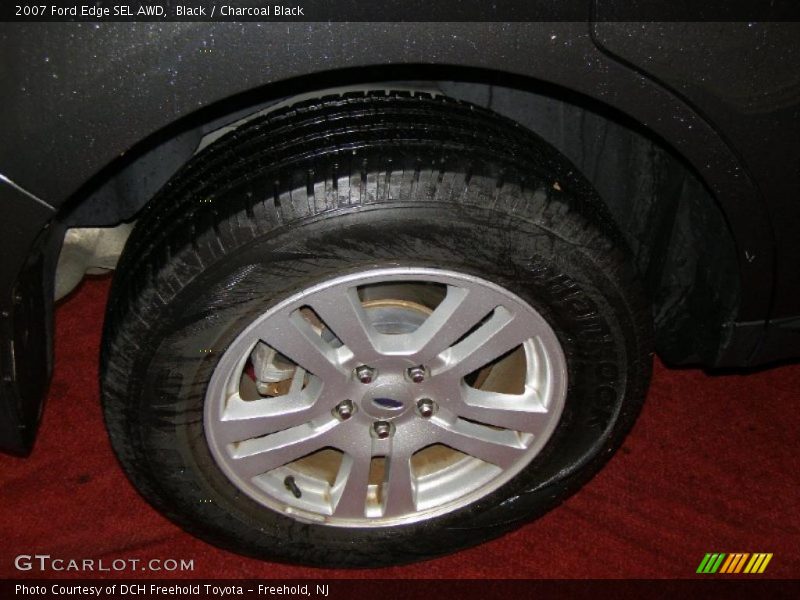 Black / Charcoal Black 2007 Ford Edge SEL AWD