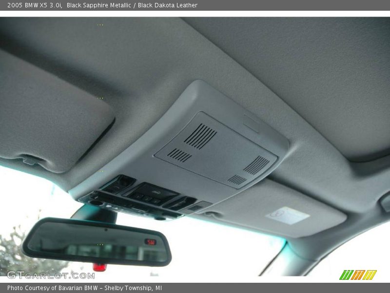 Black Sapphire Metallic / Black Dakota Leather 2005 BMW X5 3.0i