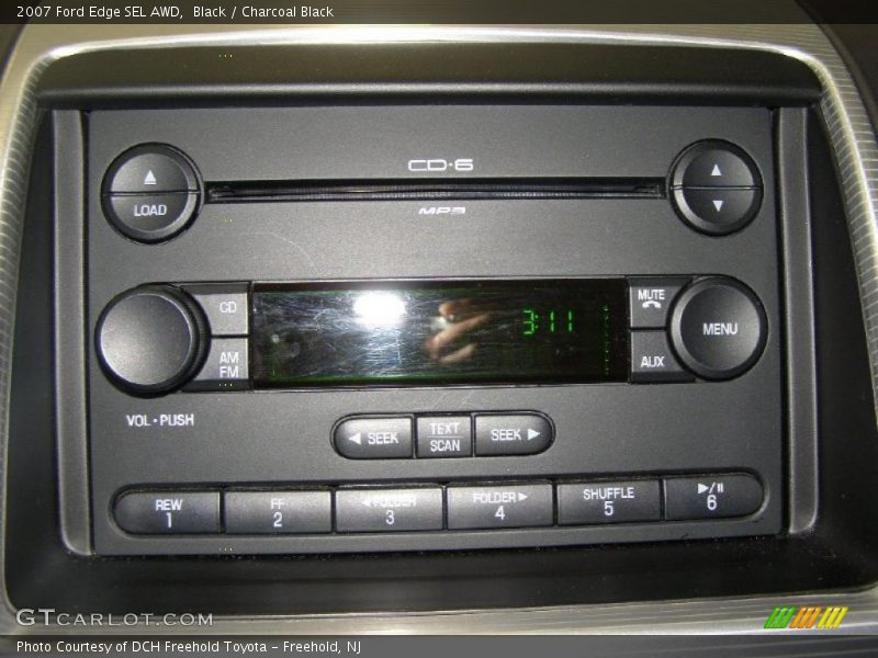 Black / Charcoal Black 2007 Ford Edge SEL AWD