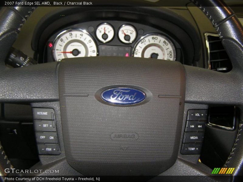 Black / Charcoal Black 2007 Ford Edge SEL AWD