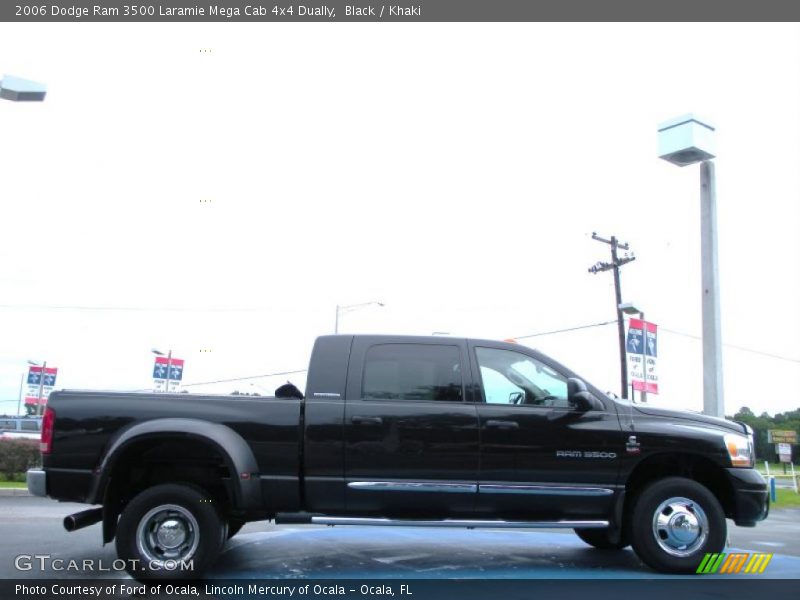 Black / Khaki 2006 Dodge Ram 3500 Laramie Mega Cab 4x4 Dually