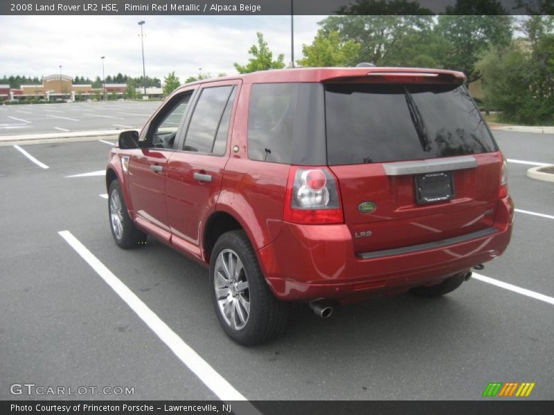 Rimini Red Metallic / Alpaca Beige 2008 Land Rover LR2 HSE