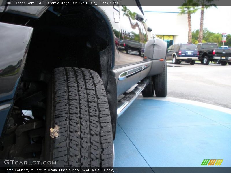 Black / Khaki 2006 Dodge Ram 3500 Laramie Mega Cab 4x4 Dually