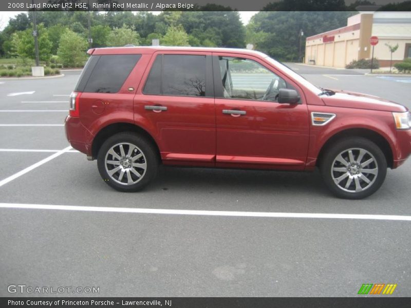 Rimini Red Metallic / Alpaca Beige 2008 Land Rover LR2 HSE