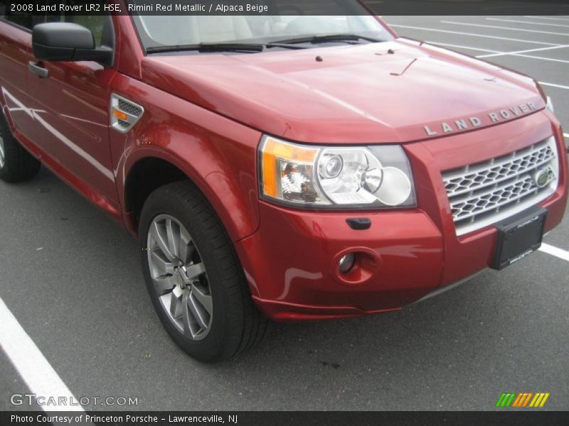 Rimini Red Metallic / Alpaca Beige 2008 Land Rover LR2 HSE