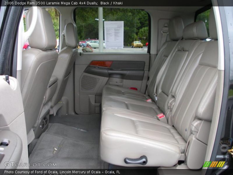Black / Khaki 2006 Dodge Ram 3500 Laramie Mega Cab 4x4 Dually
