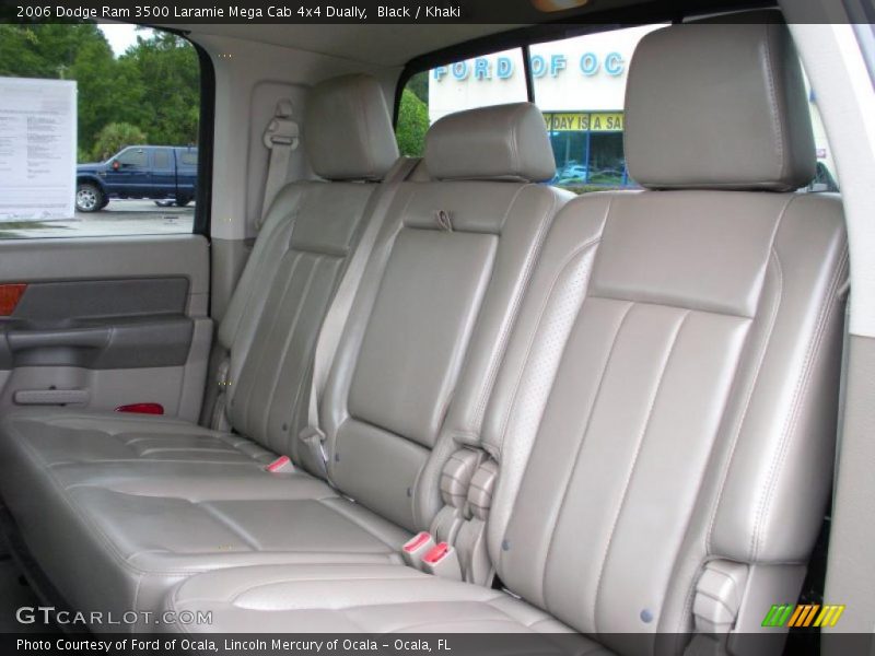 Black / Khaki 2006 Dodge Ram 3500 Laramie Mega Cab 4x4 Dually