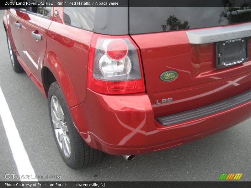 Rimini Red Metallic / Alpaca Beige 2008 Land Rover LR2 HSE
