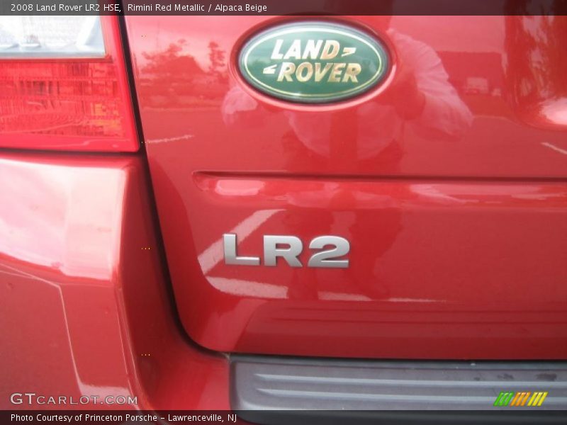 Rimini Red Metallic / Alpaca Beige 2008 Land Rover LR2 HSE