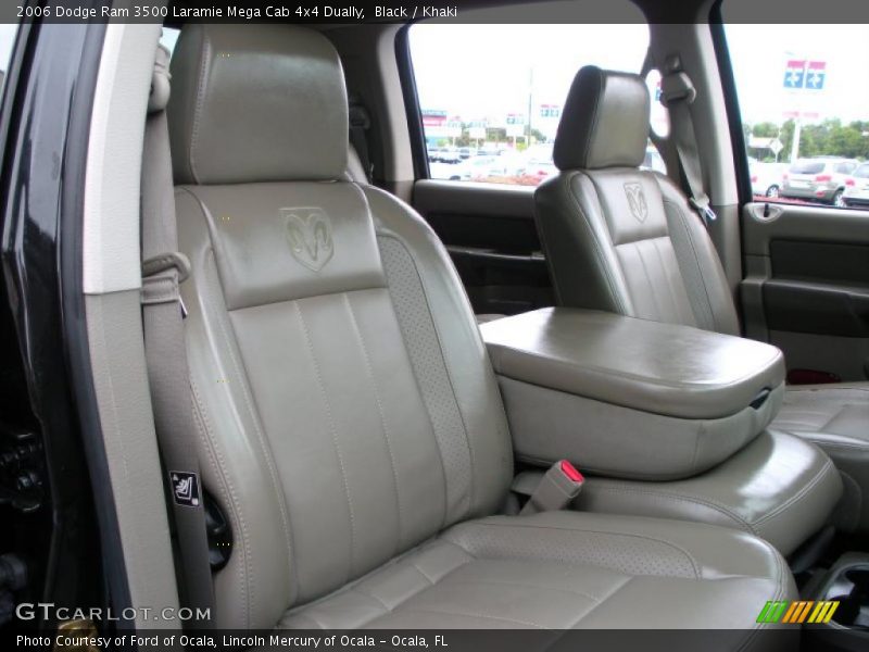 Black / Khaki 2006 Dodge Ram 3500 Laramie Mega Cab 4x4 Dually