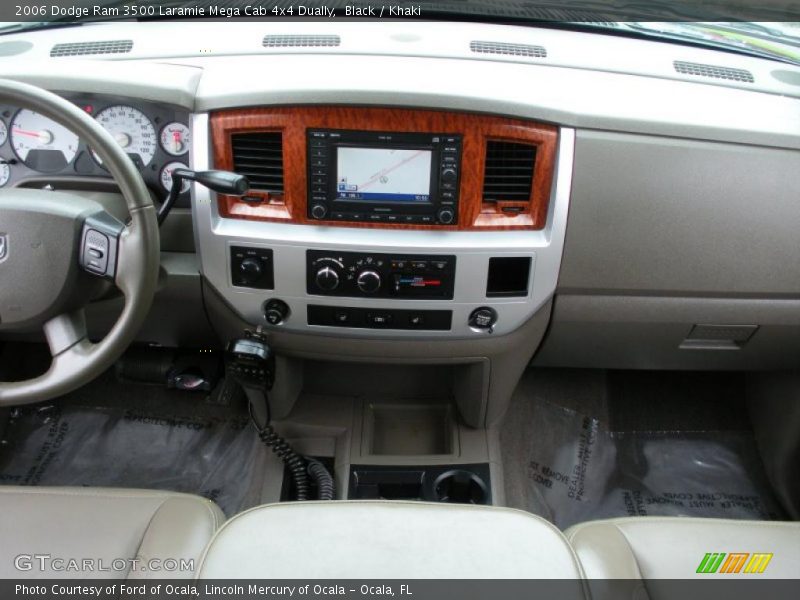 Black / Khaki 2006 Dodge Ram 3500 Laramie Mega Cab 4x4 Dually