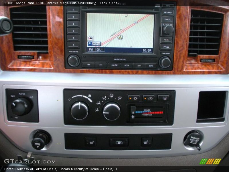 Black / Khaki 2006 Dodge Ram 3500 Laramie Mega Cab 4x4 Dually