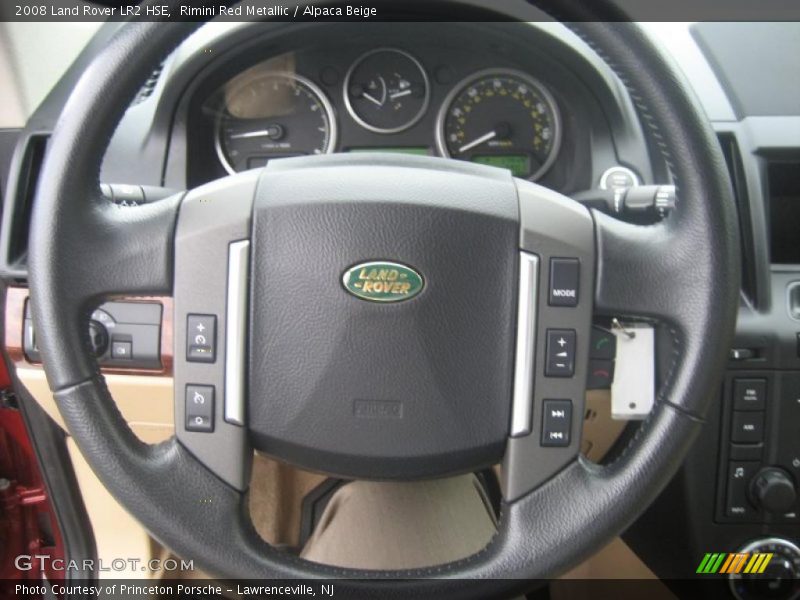 Rimini Red Metallic / Alpaca Beige 2008 Land Rover LR2 HSE