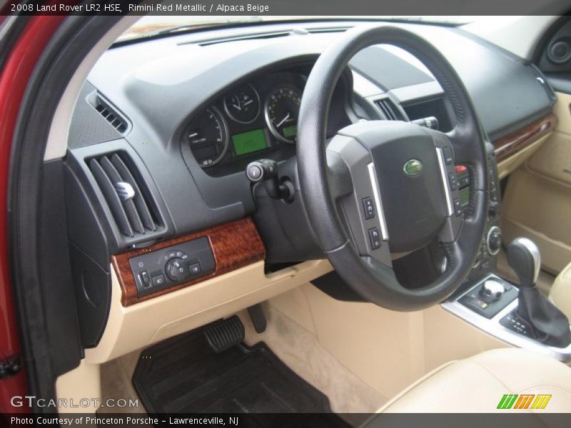 Rimini Red Metallic / Alpaca Beige 2008 Land Rover LR2 HSE