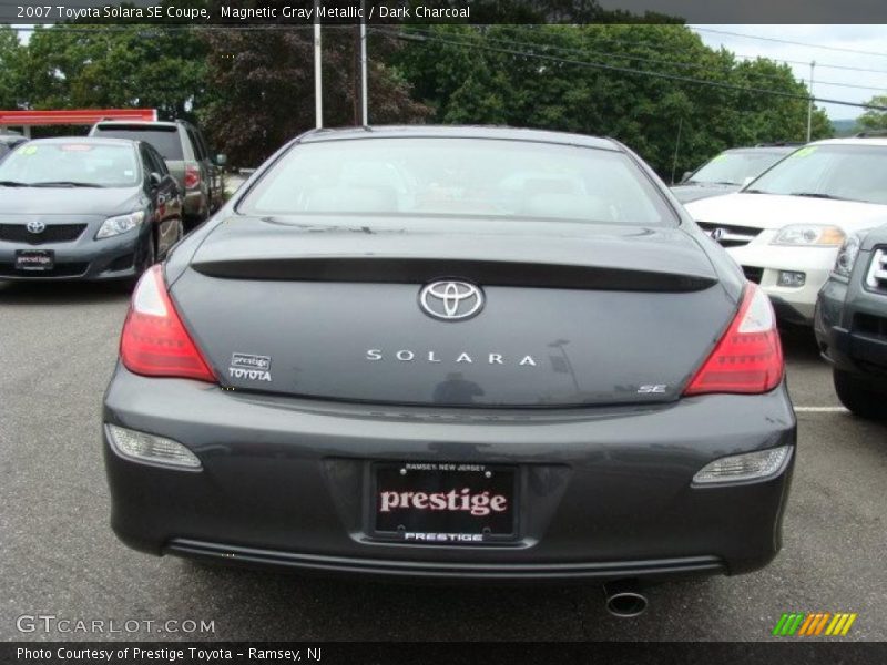 Magnetic Gray Metallic / Dark Charcoal 2007 Toyota Solara SE Coupe
