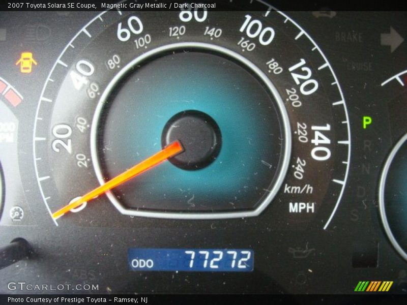 Magnetic Gray Metallic / Dark Charcoal 2007 Toyota Solara SE Coupe