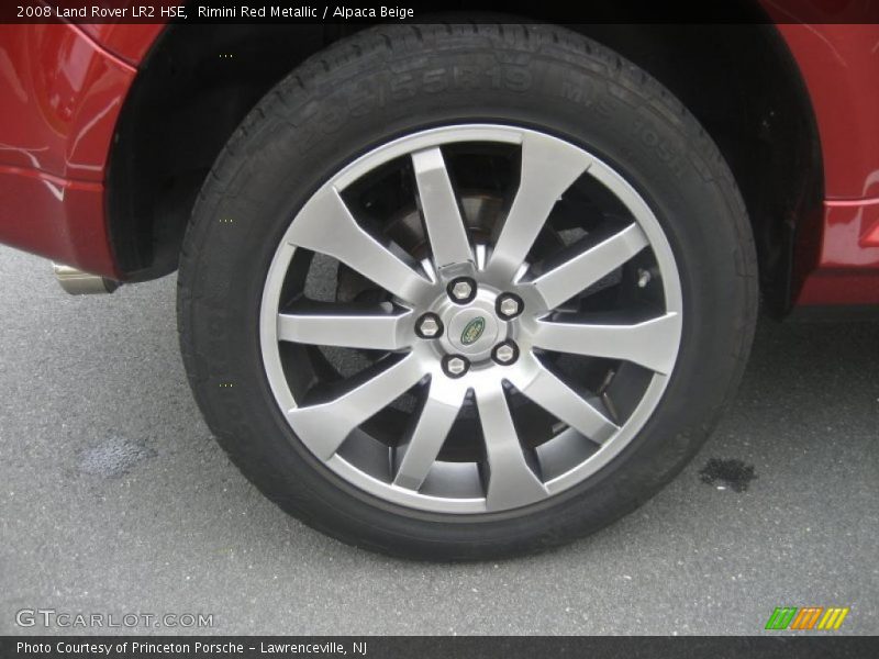 Rimini Red Metallic / Alpaca Beige 2008 Land Rover LR2 HSE