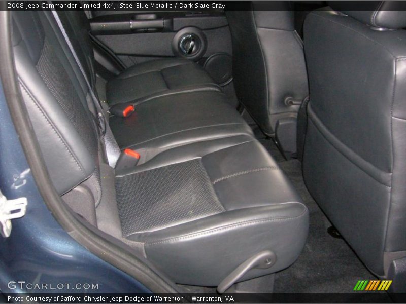 Steel Blue Metallic / Dark Slate Gray 2008 Jeep Commander Limited 4x4