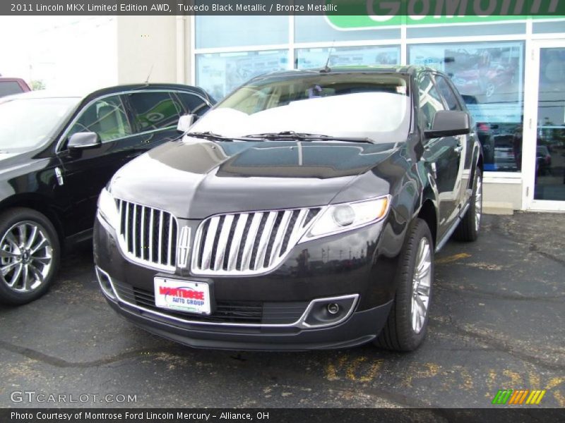 Tuxedo Black Metallic / Bronze Metallic 2011 Lincoln MKX Limited Edition AWD