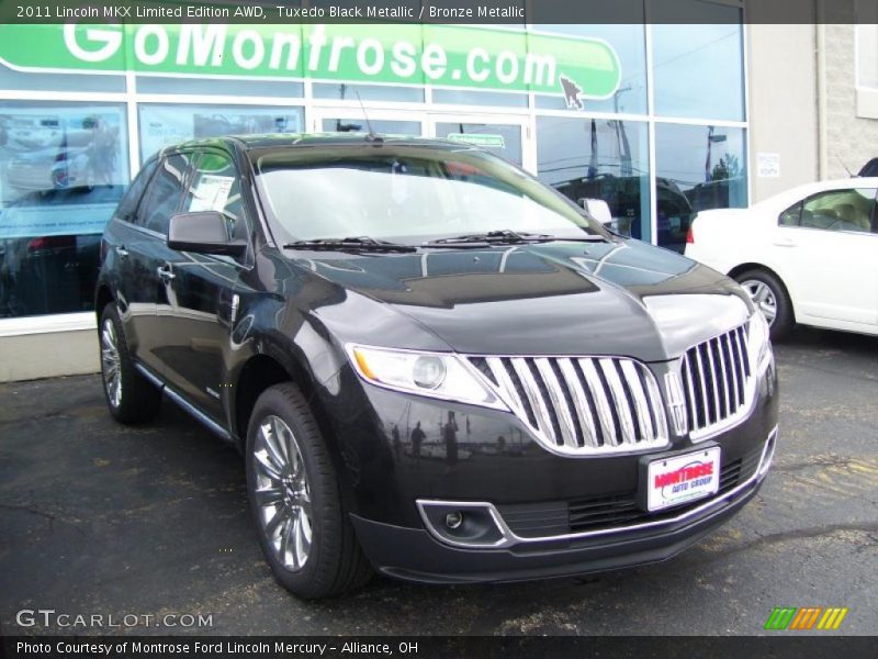 Tuxedo Black Metallic / Bronze Metallic 2011 Lincoln MKX Limited Edition AWD