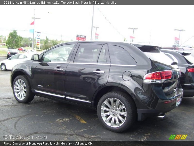 Tuxedo Black Metallic / Bronze Metallic 2011 Lincoln MKX Limited Edition AWD