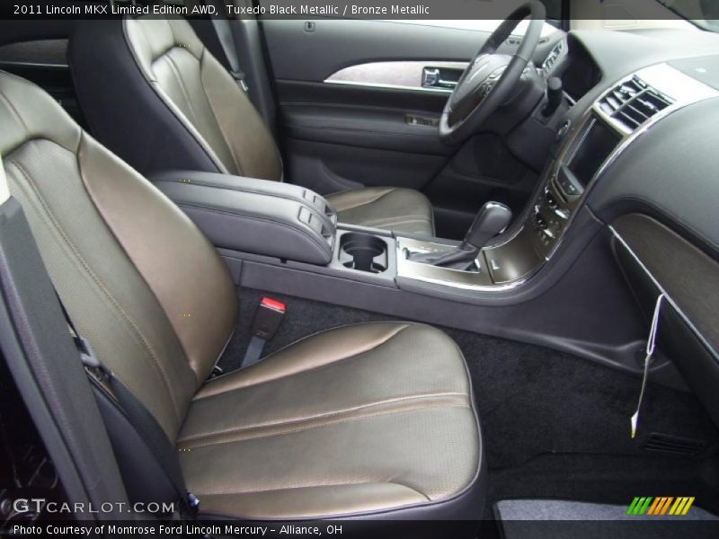 Tuxedo Black Metallic / Bronze Metallic 2011 Lincoln MKX Limited Edition AWD