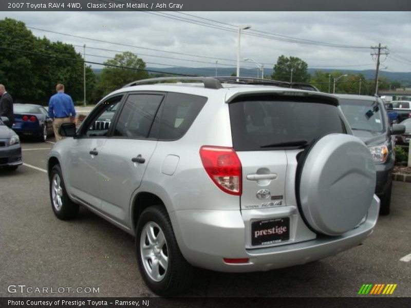 Classic Silver Metallic / Ash Gray 2007 Toyota RAV4 4WD