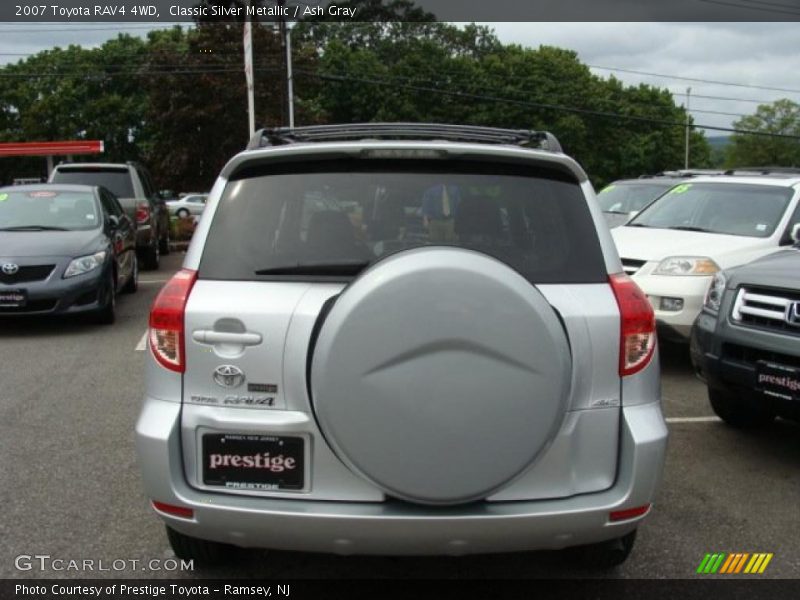 Classic Silver Metallic / Ash Gray 2007 Toyota RAV4 4WD