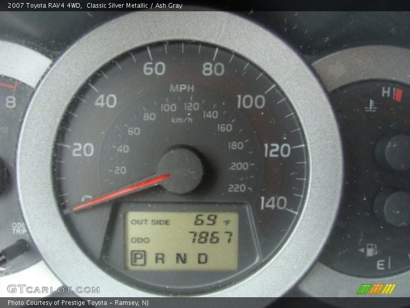 Classic Silver Metallic / Ash Gray 2007 Toyota RAV4 4WD