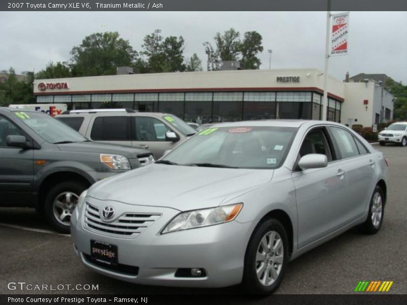 Titanium Metallic / Ash 2007 Toyota Camry XLE V6