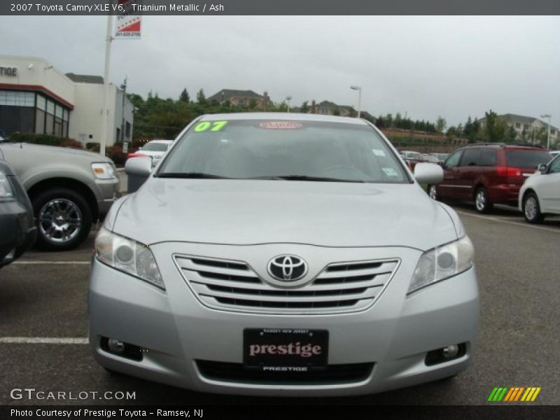 Titanium Metallic / Ash 2007 Toyota Camry XLE V6
