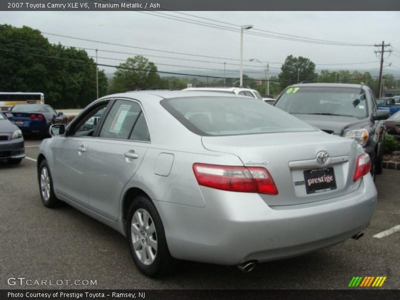 Titanium Metallic / Ash 2007 Toyota Camry XLE V6