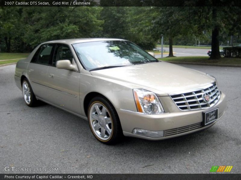 Gold Mist / Cashmere 2007 Cadillac DTS Sedan