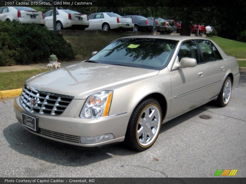 Gold Mist / Cashmere 2007 Cadillac DTS Sedan