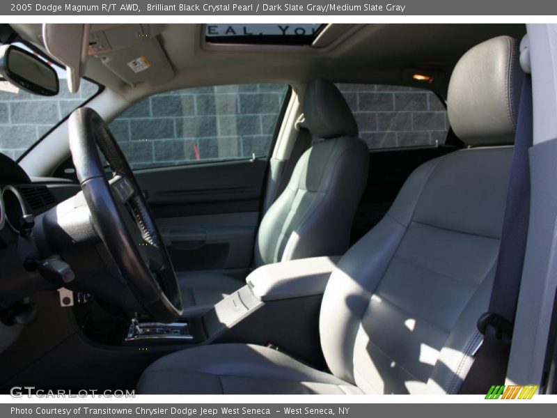 Brilliant Black Crystal Pearl / Dark Slate Gray/Medium Slate Gray 2005 Dodge Magnum R/T AWD