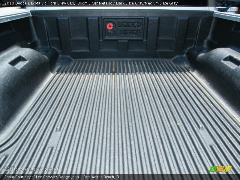 Bright Silver Metallic / Dark Slate Gray/Medium Slate Gray 2010 Dodge Dakota Big Horn Crew Cab
