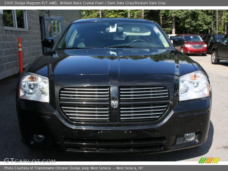 Brilliant Black Crystal Pearl / Dark Slate Gray/Medium Slate Gray 2005 Dodge Magnum R/T AWD
