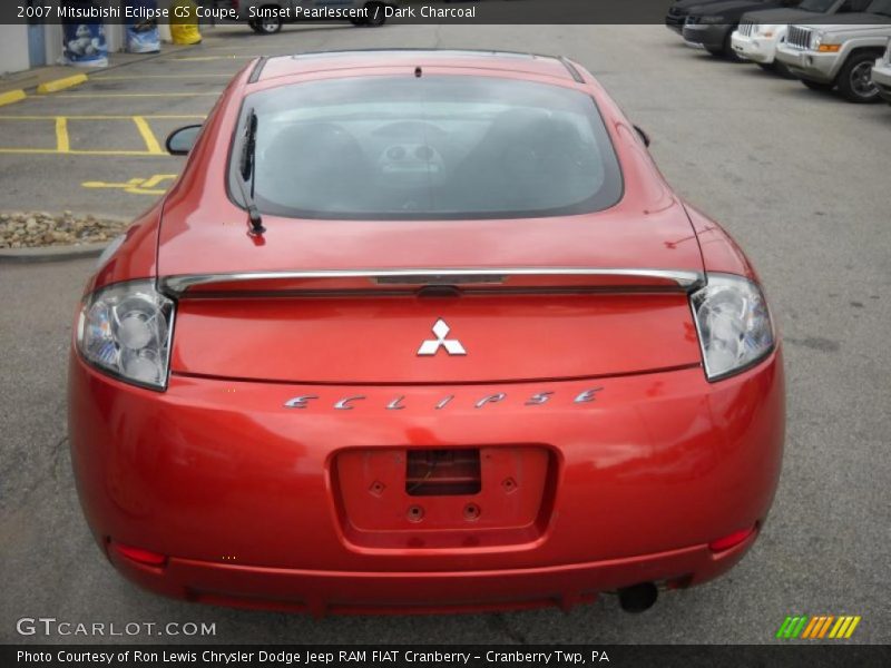 Sunset Pearlescent / Dark Charcoal 2007 Mitsubishi Eclipse GS Coupe