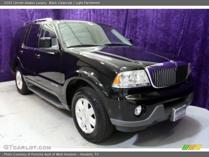 Black Clearcoat / Light Parchment 2003 Lincoln Aviator Luxury