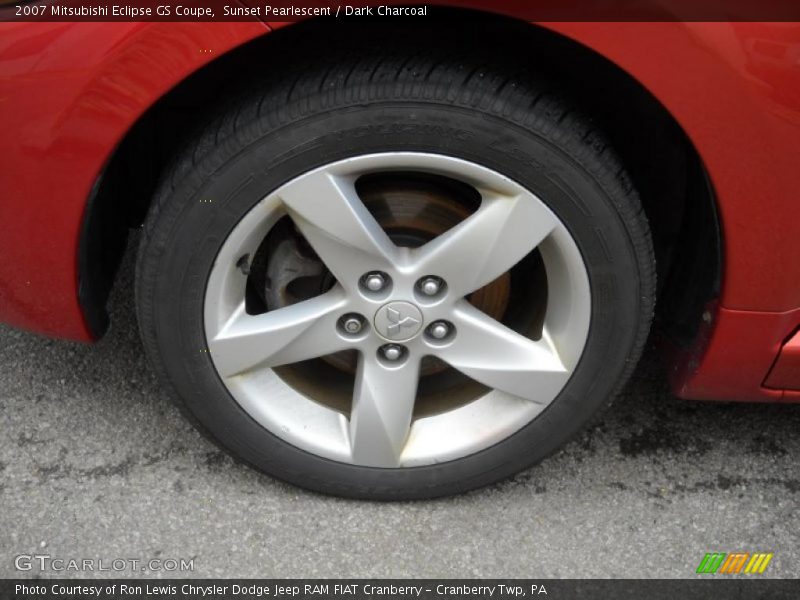 Sunset Pearlescent / Dark Charcoal 2007 Mitsubishi Eclipse GS Coupe