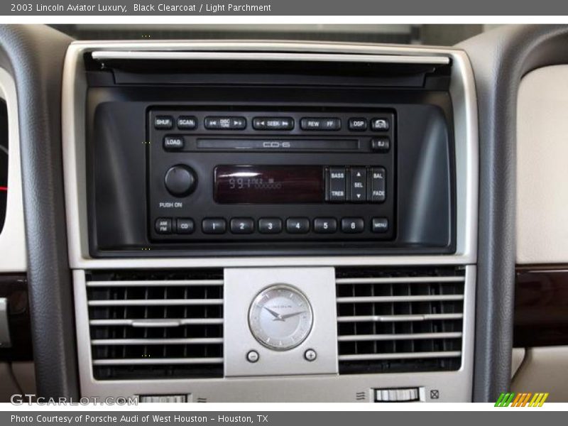 Black Clearcoat / Light Parchment 2003 Lincoln Aviator Luxury