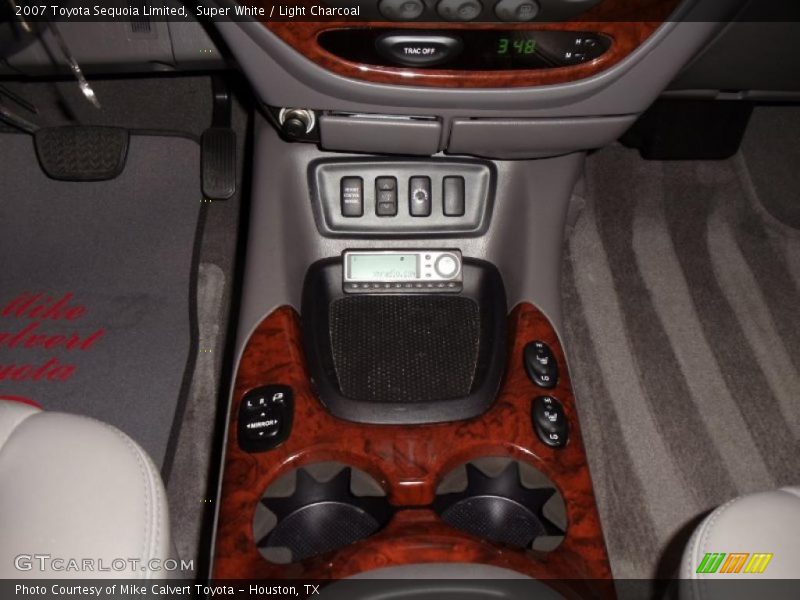 Super White / Light Charcoal 2007 Toyota Sequoia Limited