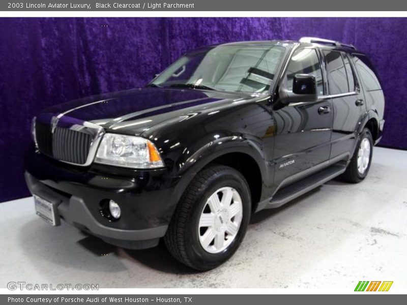 Black Clearcoat / Light Parchment 2003 Lincoln Aviator Luxury