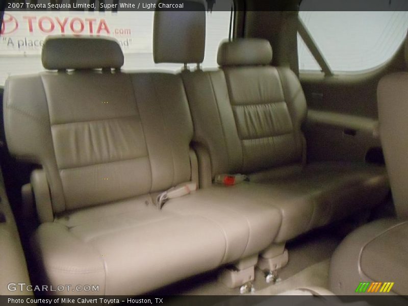 Super White / Light Charcoal 2007 Toyota Sequoia Limited