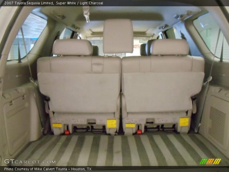 Super White / Light Charcoal 2007 Toyota Sequoia Limited