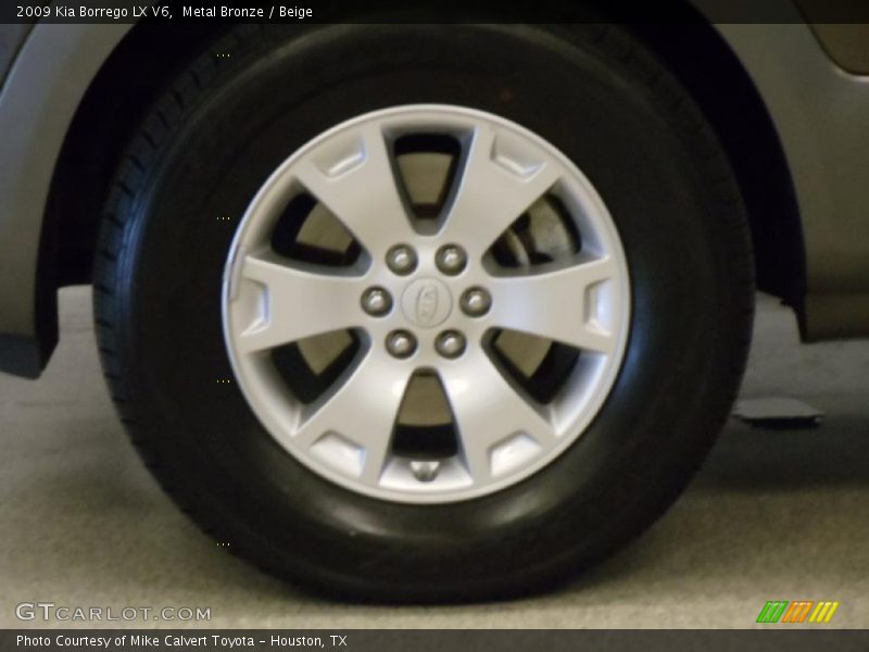 Metal Bronze / Beige 2009 Kia Borrego LX V6