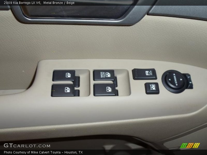 Metal Bronze / Beige 2009 Kia Borrego LX V6